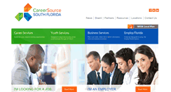 Desktop Screenshot of careersourcesfl.com